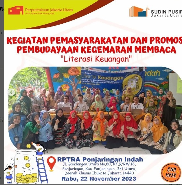 Yuk Belajar Literasi Keuangan Bareng Sudin Pusip Jakarta Utara